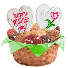 W360 - Mom's Tulip Blossoms Basket
